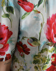 Dolce & Gabbana Chic Floral Round Neck Cotton Top