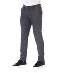Trussardi Black Cotton Men Pants