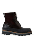 Dolce & Gabbana Elegant Bi-Color Leather Boots