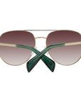 Ted Baker Gold Men Sunglasses