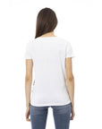 Trussardi Action White Cotton Women T-Shirt