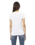 Trussardi Action White Cotton Women T-Shirt
