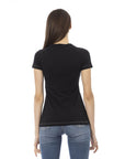 Trussardi Action Black Cotton Women T-Shirt