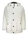 Hugo Boss White Polyamide Men Jacket