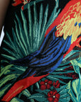 Dolce & Gabbana Elegant Jungle Print Crew Neck Tank Top