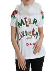 Dolce & Gabbana Elegant Sequined Cotton Tee
