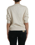 Dolce & Gabbana Elegant Jungle Print Crewneck Sweater
