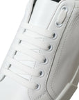Dolce & Gabbana Elegant Portofino Calfskin Sneakers