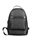 Tommy Hilfiger Black Polyethylene Men Backpack