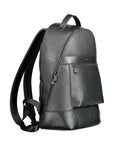 Tommy Hilfiger Black Polyethylene Men Backpack