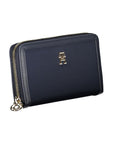 Tommy Hilfiger Chic Sustainable Blue Wallet with Secure Zip