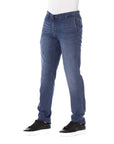 Trussardi Jeans Blue Cotton Men Jeans