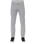 Trussardi Jeans Gray Cotton Men Jeans