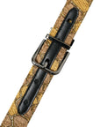 Dolce & Gabbana Elegant Gold Leather Belt