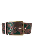 Dolce & Gabbana Multicolor High-Waist Statement Belt