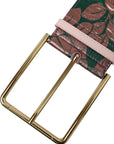 Dolce & Gabbana Multicolor High-Waist Statement Belt