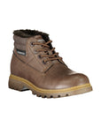 Carrera Chic Lace-Up Boots with Contrast Details