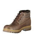 Carrera Chic Lace-Up Boots with Contrast Details