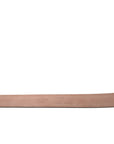 Dolce & Gabbana Elegant Maroon Leather Waist Belt