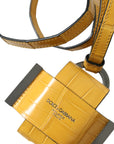 Dolce & Gabbana Exquisite Alligator Leather Key Holder