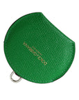 Dolce & Gabbana Emerald Leather Hand Mirror Holder