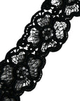 Dolce & Gabbana Elegant Off-White Lace-Trim Silk Blouse