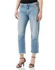 PINKO Blue Cotton Jeans & Pant