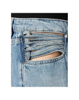 PINKO Blue Cotton Jeans & Pant
