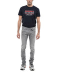 Diesel Gray Cotton Jeans & Pant