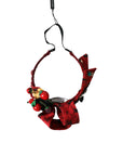 Dolce & Gabbana Red Cherry Sicily Embellished Women Hairband Diadem