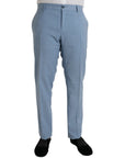 Dolce & Gabbana Light Blue Polyester MARTINI Formal 2 Piece Suit