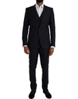 Dolce & Gabbana Blue Fantasy MARTINI Formal 3 Piece Suit