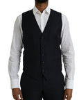 Dolce & Gabbana Blue Fantasy MARTINI Formal 3 Piece Suit