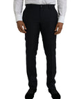 Dolce & Gabbana Blue Fantasy MARTINI Formal 3 Piece Suit