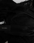 Dolce & Gabbana Elegant Black Sheath Dress with Silk Lining