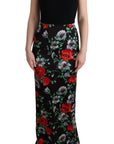 Dolce & Gabbana Elegant Floral Sheath Gown