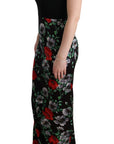 Dolce & Gabbana Elegant Floral Sheath Gown