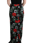 Dolce & Gabbana Elegant Floral Sheath Gown