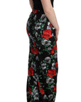 Dolce & Gabbana Elegant Floral Sheath Gown