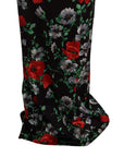 Dolce & Gabbana Elegant Floral Sheath Gown