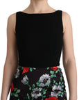 Dolce & Gabbana Elegant Floral Sheath Gown