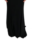 Dolce & Gabbana Elegant Full Length Sheath Gown in Black
