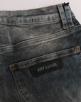 Cavalli Chic Blue Wash Slim Fit Jeans
