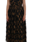 Dolce & Gabbana Elegant A-Line Full Length Sleeveless Dress
