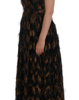 Dolce & Gabbana Elegant A-Line Full Length Sleeveless Dress
