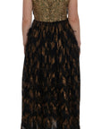 Dolce & Gabbana Elegant A-Line Full Length Sleeveless Dress
