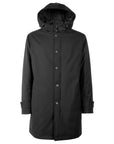 Made in Italy Black Wool Men Jacket