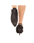 Off-White Black Calfskin Women Pump