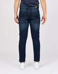 Yes Zee Sleek Blue Cotton Stretch Jeans