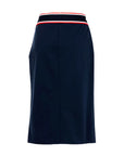 PINKO Blue Viscose Skirt
